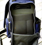 knapsack unit powerbook G3/GPS unit running Max/MSP